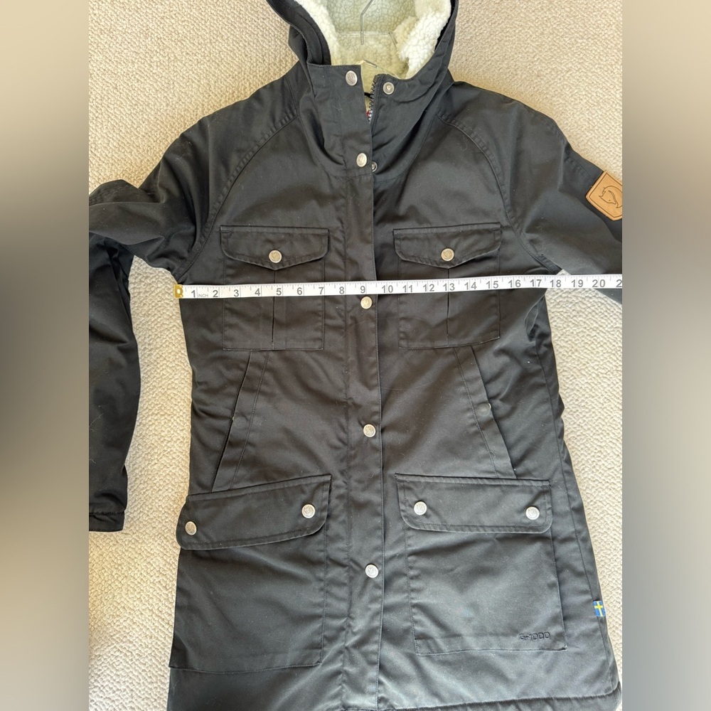 Fjallraven Greenland Winter Parka Women’s Size XXS Black - Picture 5 of 15